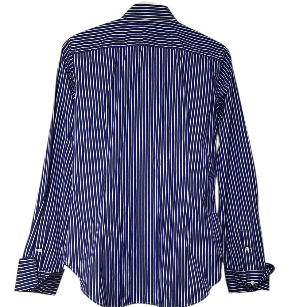 RALPH LAUREN
Blue and White Long Sleeve Keara Shirt NEW - Picture 9 of 14